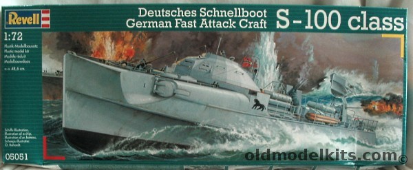 Revell 1/72 S-100 Class German Fast Attack Craft, 05051 plastic model kit